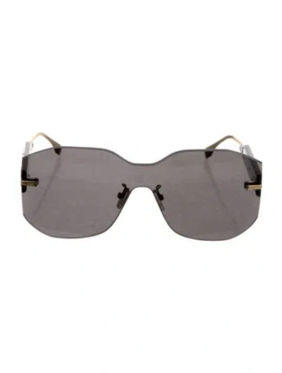 Pre-owned Fendi Shield Tinted Sunglasses