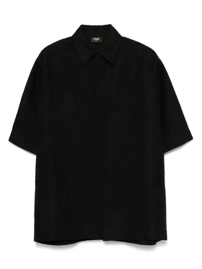 Fendi Shirt In Black
