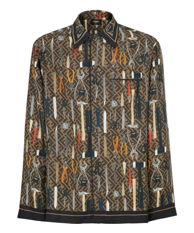 Fendi Shirt In Multi