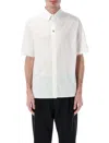 Fendi Shirt Boxy Popeline In White