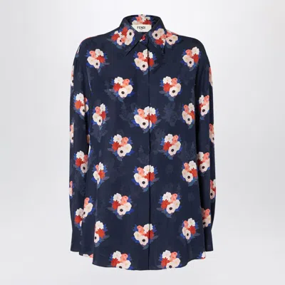 Fendi Shirt In Blue