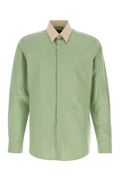 Fendi Shirt In Green