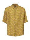 Fendi Ff Labyrinth Silk Shirt