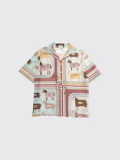 Fendi Babies'  Shirt Kids In Multi
