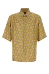 FENDI SHIRT LABIRINTH FF LOGO S/S-41 ND FENDI MALE