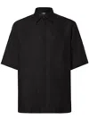 Fendi Ff Shirt In Black
