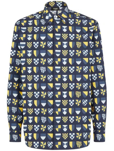 Fendi Shirt In Multi