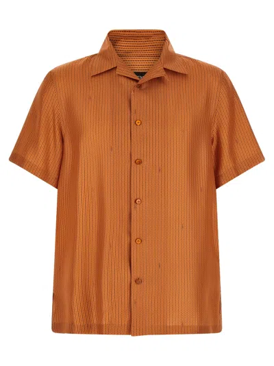 Fendi Shirt In Orange