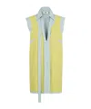 Fendi Abito In Cotone Carta Da Zucchero Donna In Green