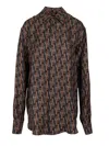 Fendi Shirt Silk Nity Shirts Multicolor In Multi