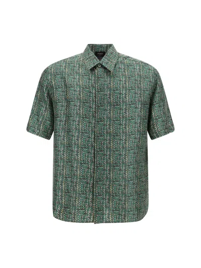 Fendi Shirt In Verde