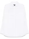 Fendi Men's Poplin Shirt In White
