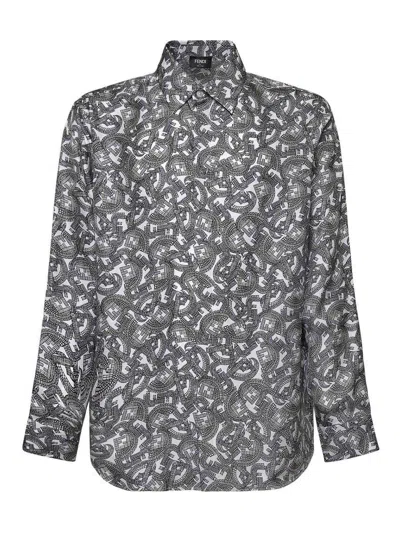Fendi Shirt In White