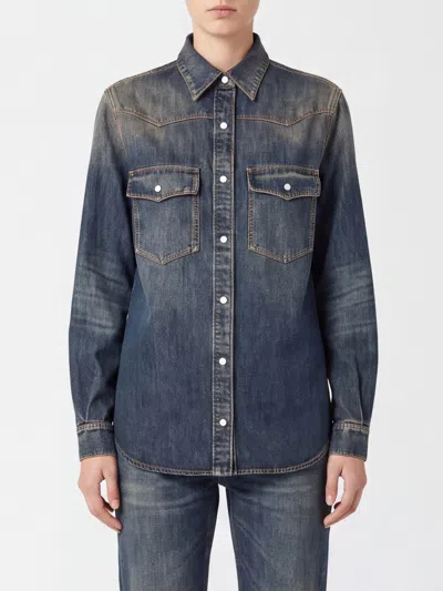 Fendi Shirt Woman Color Blue
