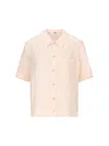Fendi Ff Pattern Silk Shirt