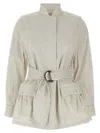 Fendi Contrasting Striped Cotton-silk Blouson