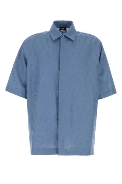 Fendi Shirts In Blue