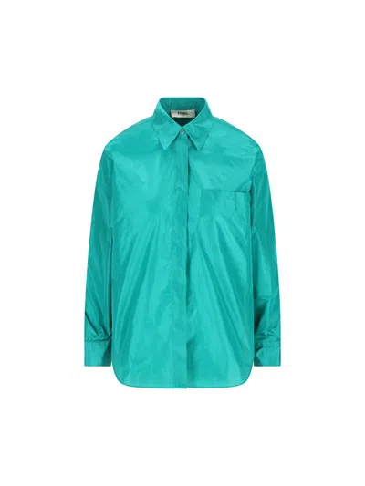 Fendi Shirts In Green