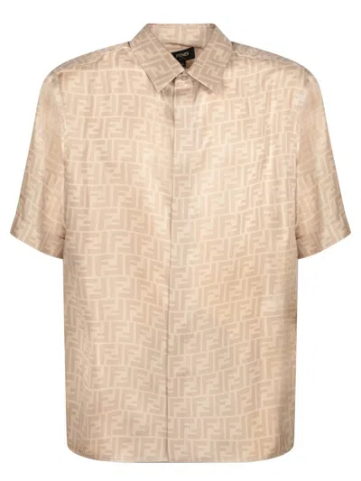Fendi Shirts In Neutral