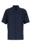 Fendi Ff Monogram Silk Shirt Men In Printed