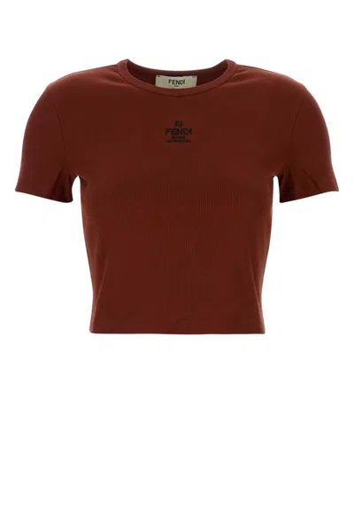 Fendi Shirts In Red