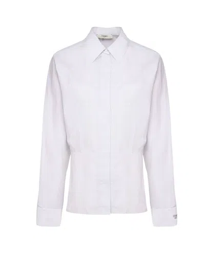 Fendi Shirts In White