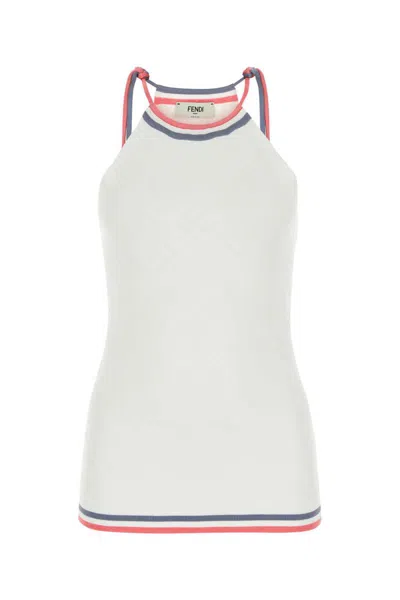 Fendi Shirts In White