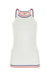 Fendi Ivory Viscose Blend Top In White