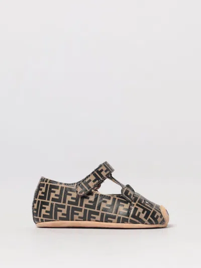 Fendi Babies' Shoes Kids  In Brown
