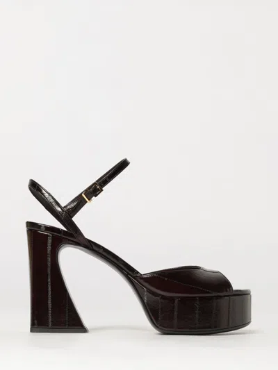 Fendi Shoes Woman Color Dark In Black