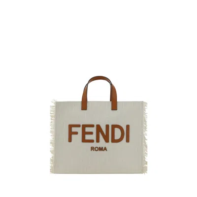 Fendi Shopping Bag In Multi