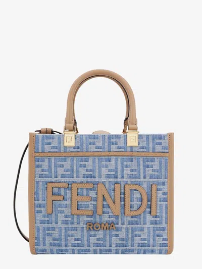 Fendi Shopping Bags In Denim