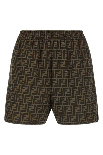 Fendi Short 'ff' In Multi