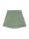 Fendi Shorts In Felpa In Mtq Filirrea Green