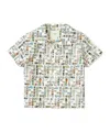 Fendi Graphic-print Short-sleeve Shirt In White