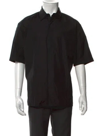 Pre-owned Fendi Short Sleeve Shirt In Black