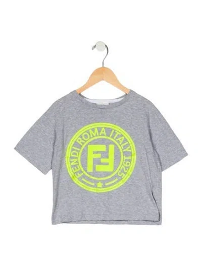 Pre-owned Fendi Babies' Short Sleeve Top In Multi