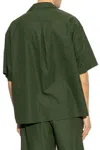 Fendi Short Sleeved Buttoned Shirt In Jungle