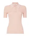 Fendi Button-shirt Short-sleeve Polo Shirt In Neutral