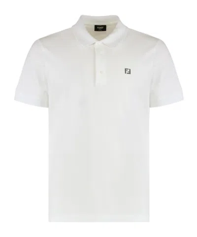 Fendi Stella Mccartney Shoulder Bag With Drawstring Falabella In White