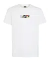 Fendi Cotton T Shirt In White