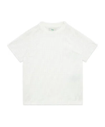 Fendi Short-sleeved T-shirt In White
