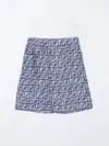 Fendi Shorts  Kids Kids Color Violet In Blue