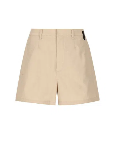 Fendi Tailored Shorts In Beige