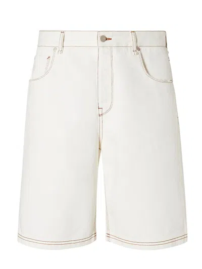 Fendi Shorts Rome Clothing In White