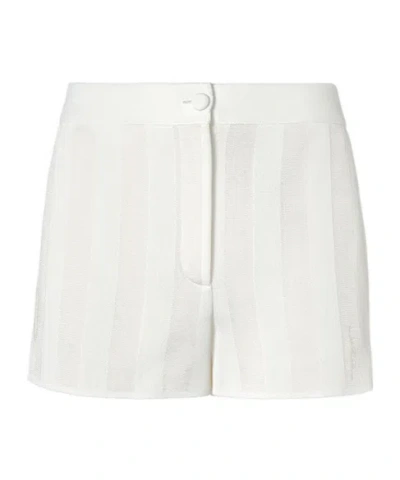 Fendi Shorts In White