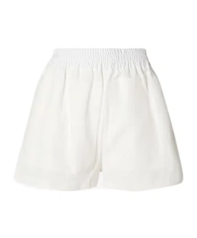Fendi Shorts With An Elasticated Waist In White