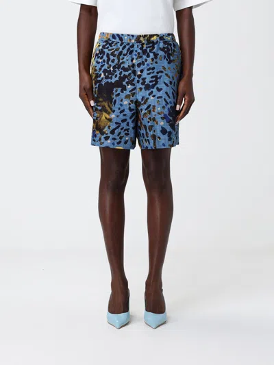 Fendi Shorts Woman  In Blue