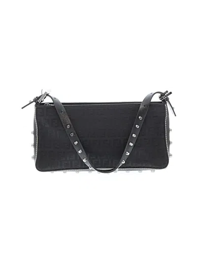Pre-owned Fendi Shoulder Bag In Black