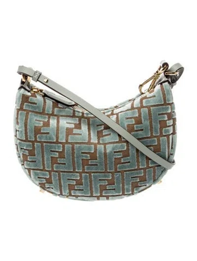 Pre-owned Fendi Shoulder Bag In Blue